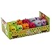 WEWILL Adorable Mini Vibrant Colors Easter Chicks - Box of 12 Party Decoration Easter Egg Bonnet Decoration Plush Chicks 1-Inch (Style 1)