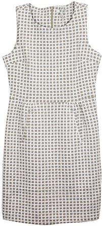 TYLER BOE Claire Window Pane Driftwood Dress
