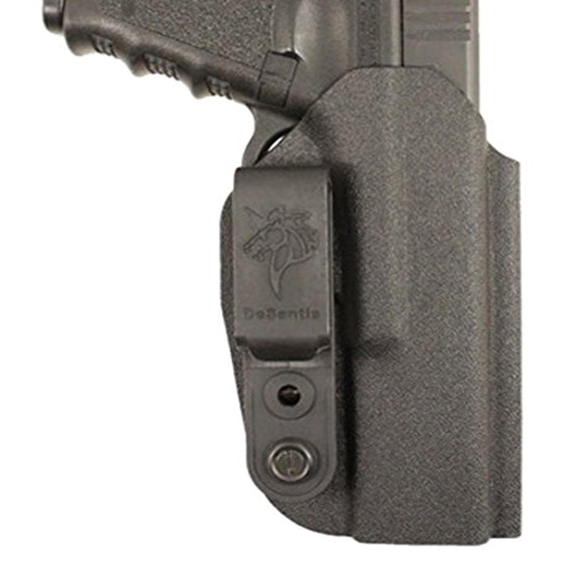 Desantis Slim-Tuk Inside Fits S&W M&P45 Shield Ambidextrous Kydex Pants Holster, Black