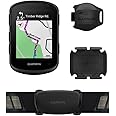 Garmin Edge 540 Bundle, Compact GPS Cycling Computer with Button Controls, Targeted Adaptive Coaching and More – Bundle Includes Speed Sensor, Cadence Sensor and HRM-Dual