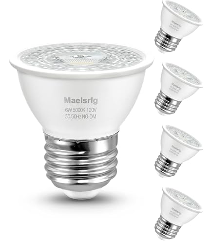 Anyray 20W GU10 Flood Light Bulbs - 3 Pack, Dimmable 120V, 2700K Warm White, 2500 Hour Life - View #4