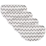 Tidy Monster 4 Pack Steam Mop Pads Replacement Microfiber Mop Refills for Bissell Powerfresh Steam Mop 1940 Series, 1440 1544 19402 19404 19408 1940A 1940Q 1940T 1940W