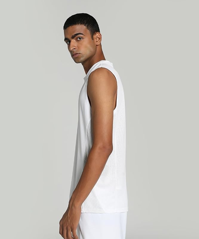 teamGOAL Sleeveless Jersey - Maglietta da Calcio Adulti Unisex, Puma White-Puma Black-Feather Gray,