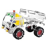 3D Assembly Metal Truck Vehicles Model Kits Toy Car Building Puzzles Construction Play Set for Kids Children Boys and Girls 6 7 8 Years Old, 192 Pcs by HENG CHENG