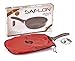 SAFLON Granite Frying Pan | Non-Stick | Scratch-Resistant Forged Aluminum w/QuanTanium Coating | Even Heating Cooking Dishware | Includes Storage Bag (9.5-Inch)
