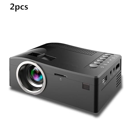 ZUKN Mini Proyector Portátil HD 1080P TFT LCD Sistema De Cine En ...