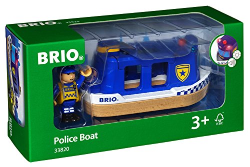 BRIO World 33820 - Polizeiboot mit Licht und Sound – Bild 4