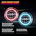 4XBEAM 7 Inch RGB Halo LED Headlights for Jeep Wrangler JK LJ TJ CJ Hummer H2 H1 Sahara Sport Rubicon | DOT Approved