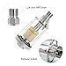 Water Oil Separator - Air Compressor Filter Tools 1/4 inch NPT Inlet and Outlet with Male Adapter for Spray Gun Air Tool by MoArmor