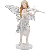 Comfy Hour Butterfly Fairy Playing Violin Figurine, Collectible for Home Decoration, Fairyland Collection