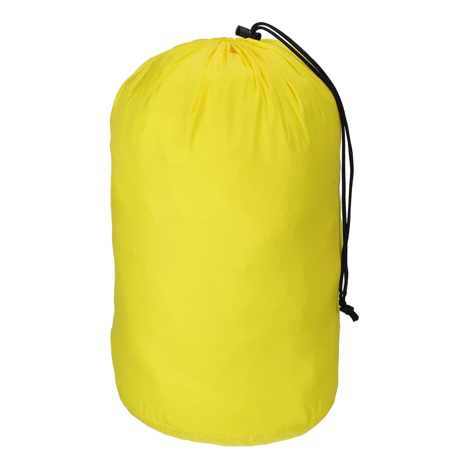 Photo 1 of PATIKIL Stuff Sack, 9 x 16 Inch Waterproof Outdoor Storage Sack Ultralight Drawstring Dust Flap Bag for Camping, Yellow
