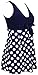 Women's One Piece Swimsuit Plus Size Swimwear Cover Up Swimdress Bathing Suit
