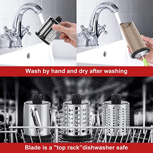 Slicer Shredder Attachment for KitchenAid Stand Mixer, Cheese Grater