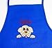 Personalized Children's Apron with Embroidered Name and Multiple Designs to Choose From