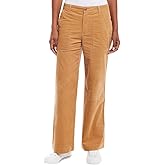 Women's Wide Leg Corduroy Pant in Tan