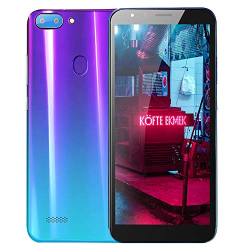 5.5''Ultrathin Android 6.0 Octa-Core 512MB+4G GSM WiFi Dual Unlocked Smartphone Cellphone (Purple)