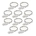 RTGS Products Cold White Colored LED Lights Indoor and Outdoor String Lights, Fairy Lights Battery Powered for Patio, Bedroom, Holiday Decor, etc (Cold White Color 15 LEDs 6 FEET 10 Sets)