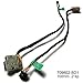 DC Jack Power with Cable Harness for HP Pavilion 15T-E 17-E 15-e027TX 15-e028TX 15-e029TX 15-e039nr 15-e041ca 15-e043cl 15-e010us 15-e020us 15-e028us 709802-YD1 709802-SD1