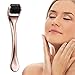 Derma Beauty Skin Care Tool Roller 0.5mm & 1.0mm Titanium 540 - FDA Approved Derma Roller- Torising (Black & Gold)