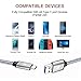 USB Type C Cable, VINSO TECH 3 Pack [3ft,6ft,10ft] USB C Cable Extra Long Nylon Braided Fast Charger Cord Compatible with Samsung Note 8,Galaxy S8 Plus,LG V20 G6,Google Pixel,Nexus 6P 5X,Moto Z(Gray)