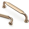 Asidrama 10 Pack 3.75 Inch(96mm) Champagne Bronze Kitchen Cabinet Handles, Cabinet Pulls Kitchen Cabinet Hardware for Cupboard Drawer Pulls