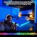 LE Smart 16.4ft 300 LED RGBW Light Strip, RGB+Daylight White Color Changing Dimmable, Waterproof, Bluetooth & Smartphone APP Remote Control Brightness Adjustable Ribbon Light for Home Party Decoration