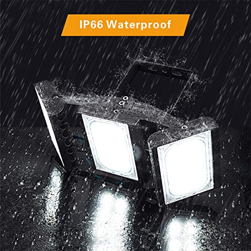 LED Flood Light Outdoor, STASUN 150W 13500lm LED Security Lights with 330°Wide Lighting Area, 6000K Daylight, OSRAM LED Chips, Adjustable Heads, Waterproof, Great for Yard, Street, Parking Lot