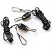 Ipomelo 1/8 Inch Heavy Duty Adjustable Grow Light Rope Hanger w/ Improved Metal Internal Gears