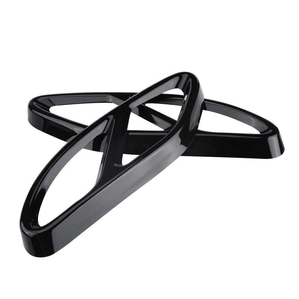 DEWIN Pipe Cover,E Class Accessories W212 Exhaust Tail Pipe Cover Trims Black Compatible with GLC C E Class C207 W212 Coupe 14-17 1 Pair