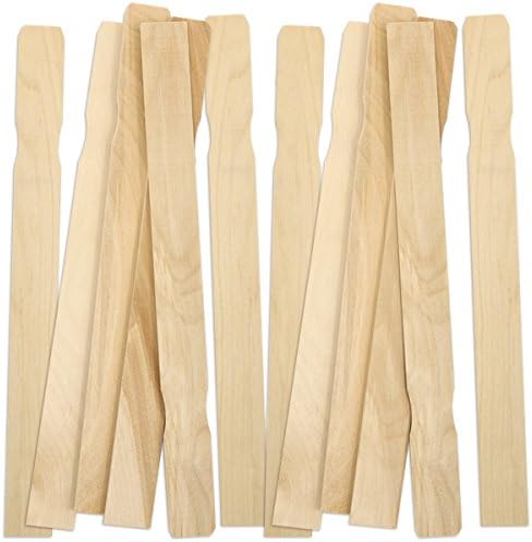 Wood Paint Stir Sticks -Natural (100 Pack)