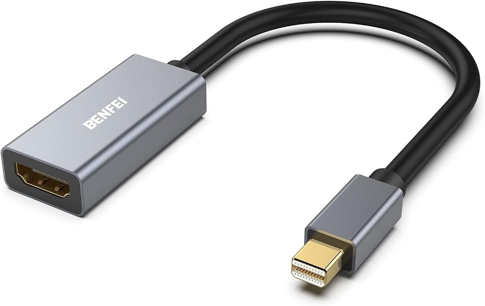 BENFEI Mini DisplayPort to HDMI Adapter Gold Plated Aluminum Shell