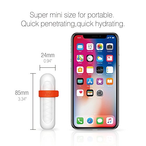 Nano mister, Mate2GO MINI facial cool mist sprayer handy face nebulizer for eyelash extension, beauty skin care moisturize, hydration and refreshing with USB Rechargeable, Orange - Thumbnail 3