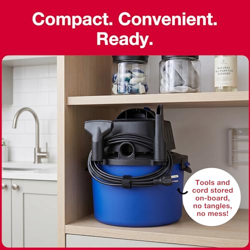 Koblenz WD-2L Wet Dry Vacuum Cleaner, Home Car Garage Workshop, 2.0 PHP photo 11