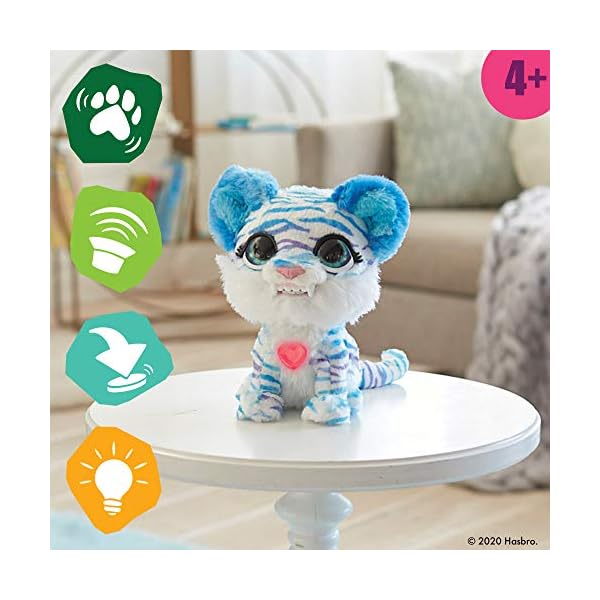 furReal North the Sabretooth Kitty Interactive Pet Toy, 35+ Sound-& Motion-Combinations, Ages 4 and Up