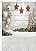 OUYIDA Christmas Theme 5X7FT Vinyl Seamless Pictorial Photography Background Computer-Printed Backdrop SD768C