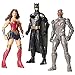 DC Justice League Tactical suit Batman, Cyborg, and Wonder Woman are highly detailed 12