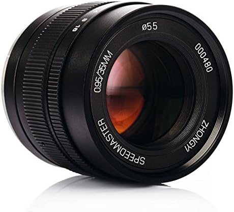Mitakon (Zhongyi) Speedmaster 35mm F0.95 mark II Super Large Aperture Lens Compact for Fujifilm X Mount Mirrorless Cameras