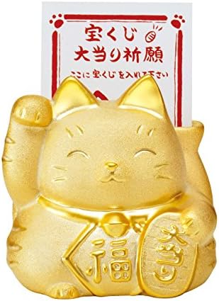 Goldà£jackpot Tai Fook beckoning cat ( lottery purse piggy bank ) 7492
