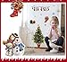 Tuscom Christmas Tree Xmas Gift Removable Wall Sticker Art Home Decor Decal (31.49x17.71 inch)
