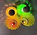 LED Badminton, Inngree 4Pack 4Colorful LED Shuttlecock Dark Night Environmental nylon Glow Birdies Lighting For Outdoor Indoor Sports Activities (4, 4 Color)