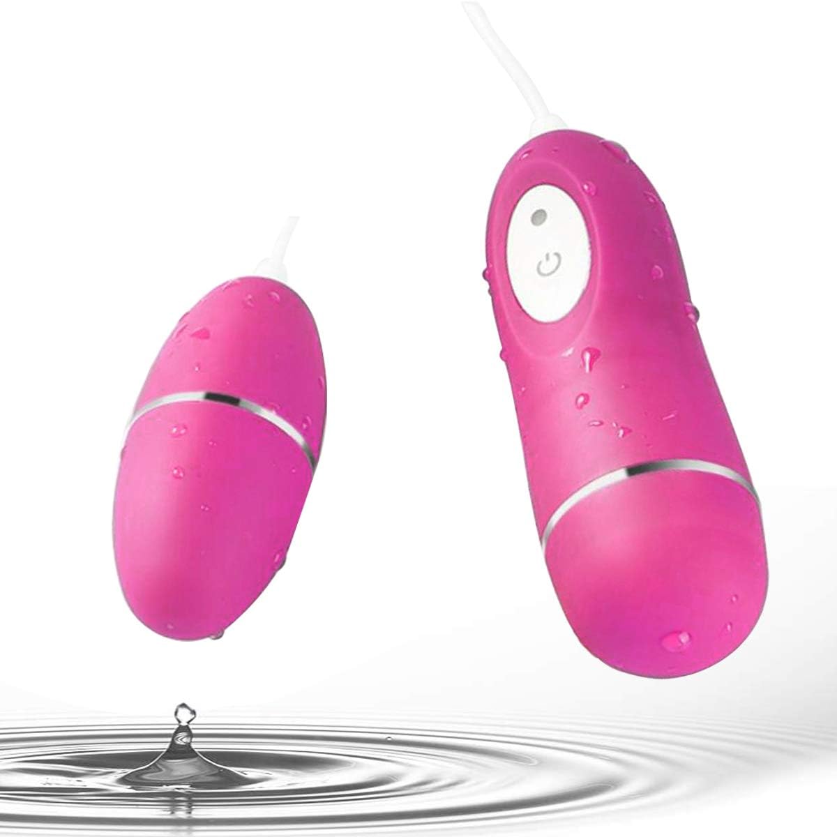 10 Vibrations Powerful Mini Bullet Massage, Pelvic Floor Exercises Tightening Small Travel Love Egg