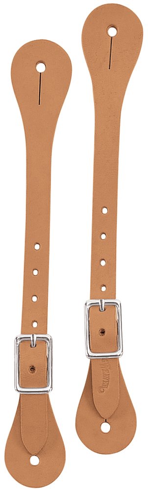 Weaver Leather Horizons Spur Straps, Golden Brown