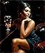 LB DIY Oil Painting , Paint By Number Kits Digital Oil Painting -The Sex Lady With Red Wine 16''X20''