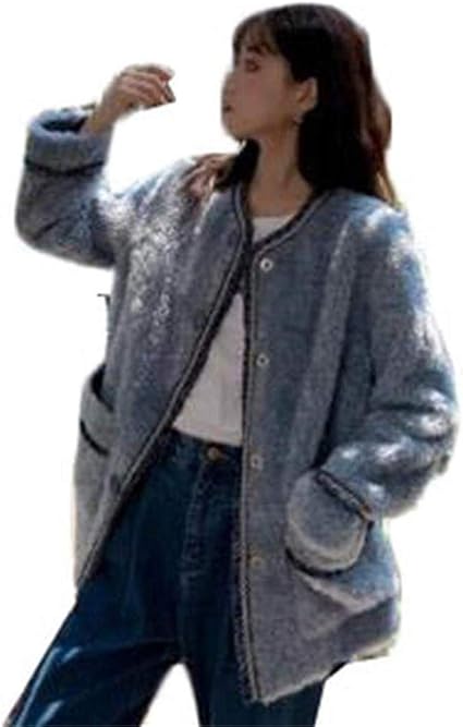 Amazon エージョン レディース ート ムートンコート 無地 韓版 秋冬 アウター ムートンジャケット 裏ボア スエード コーディネート ショートコート ファッション コート ジャケット 通販