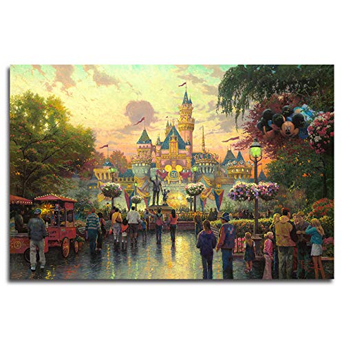 無料印刷可能壁紙 トーマス キンケード ディズニー 最高の花の画像