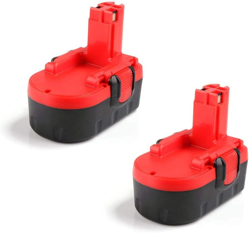 18V 4.8Ah Ni-MH Battery Replacement for Bosch BAT025 BAT026 BAT160 BAT180 BAT181 BAT189 BAT299 2607335277 2607335535 2607335536 PSR 18 VE-2 GSR 18 VE-2 PSB 18 VE-2 Battery