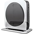 IFCASE Mac Mini Vertical Stand, Aluminum Desktop Vertical Stand Holder for Apple Mac Mini 2010-2023 M2 Pro (Silver)