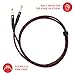 KLIQ Guitar Instrument Cable, 20 Ft - Custom Series with Premium Rean-Neutrik 1/4