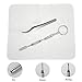 Aluan Eyeglass Repair Kit Sunglasses Repair Kit with Nose Pads Screws Screwdriver Tweezers for Watch Clock Spectacle Repair