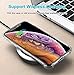 ANHONG iPhone Xs Max Clear Case Card Holder, [Slim Fit][Wireless Charger Compatible] Protective Soft TPU Shock-Absorbing Bumper Case Compatible iPhone Xs Max 6.5 inch